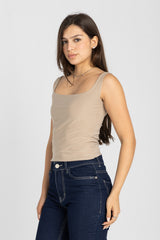Frame Top – Nude Beige