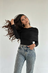 Genevieve Bodysuit — Black