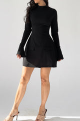 Morena Mini Dress – Black