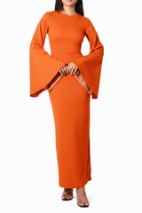 Kiara Dress - Orange