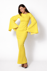 Kiara Dress - Yellow