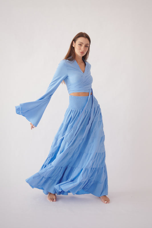 Katerina Skirt - Baby Blue