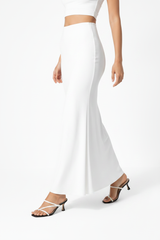 Serena Double Layer Flowy Skirt - Premium Lycra