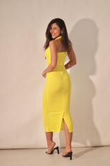 Summer Yellow Marilyn Dress