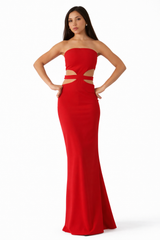 Coral Dress – Red
