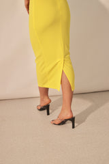 Summer Yellow Marilyn Dress