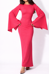 Kiara Dress - Hot Pink