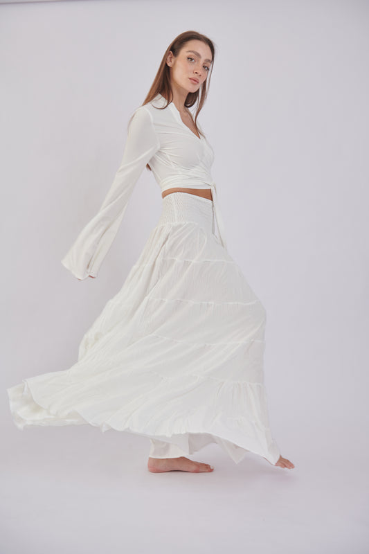 katerina skirt White