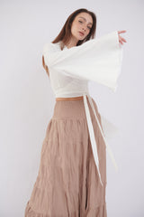 Katerina Summer Blouse – White