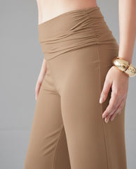 Amelia Ruched Straight Cut Pants - Limited Edition