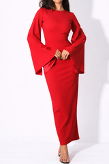 Kiara Dress - Red