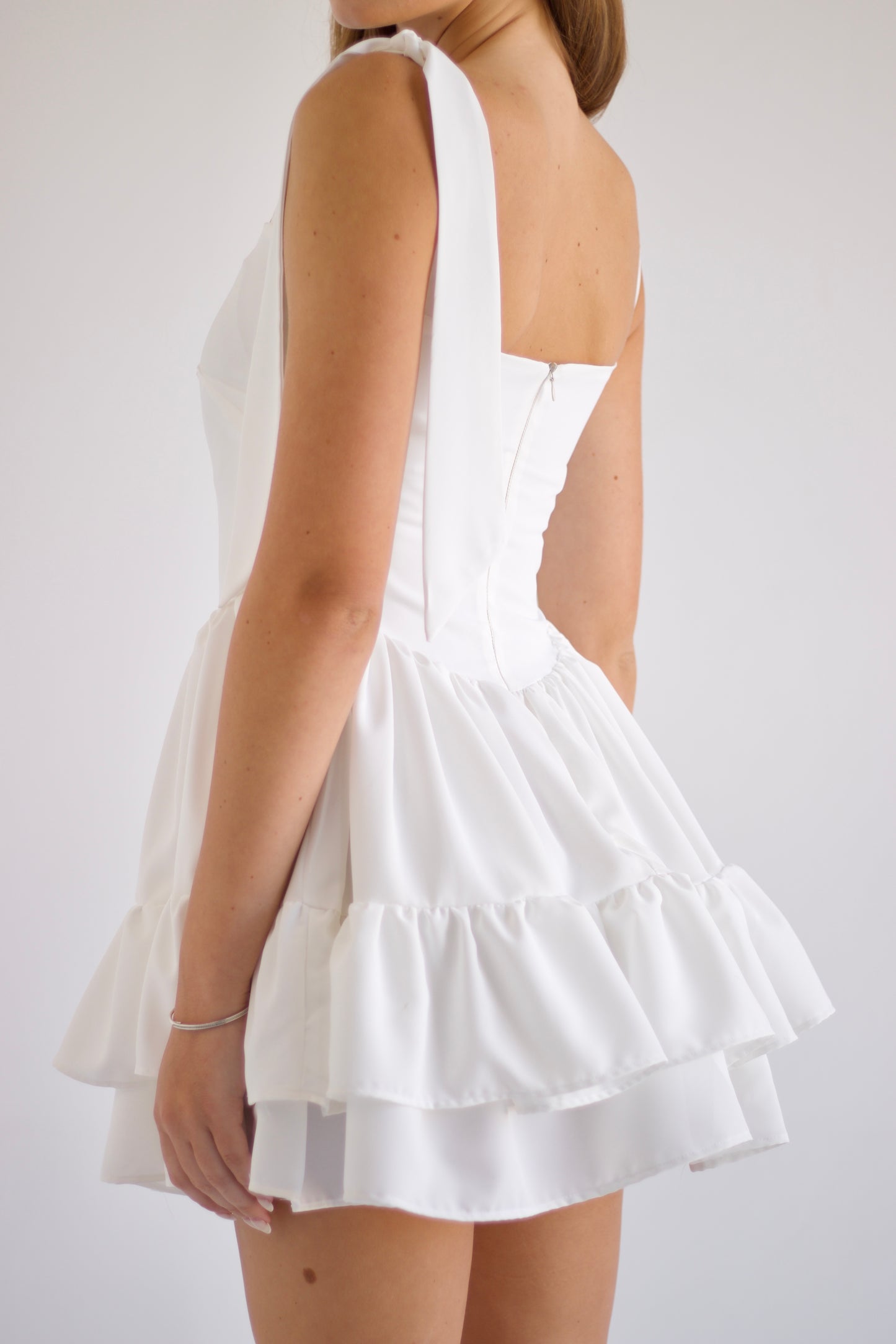 White Aurora Dress Mini