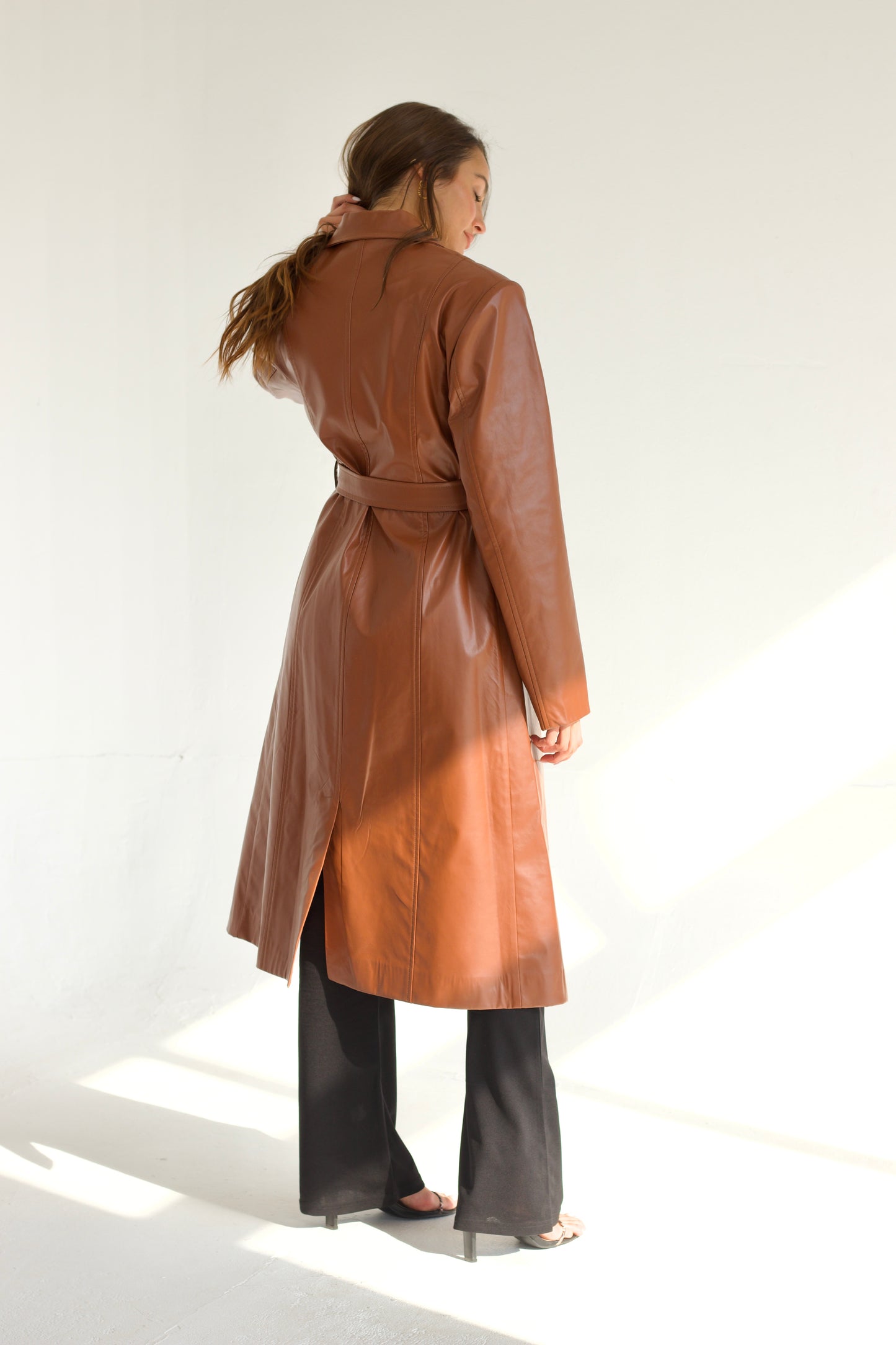 Tiffany Leather Coat