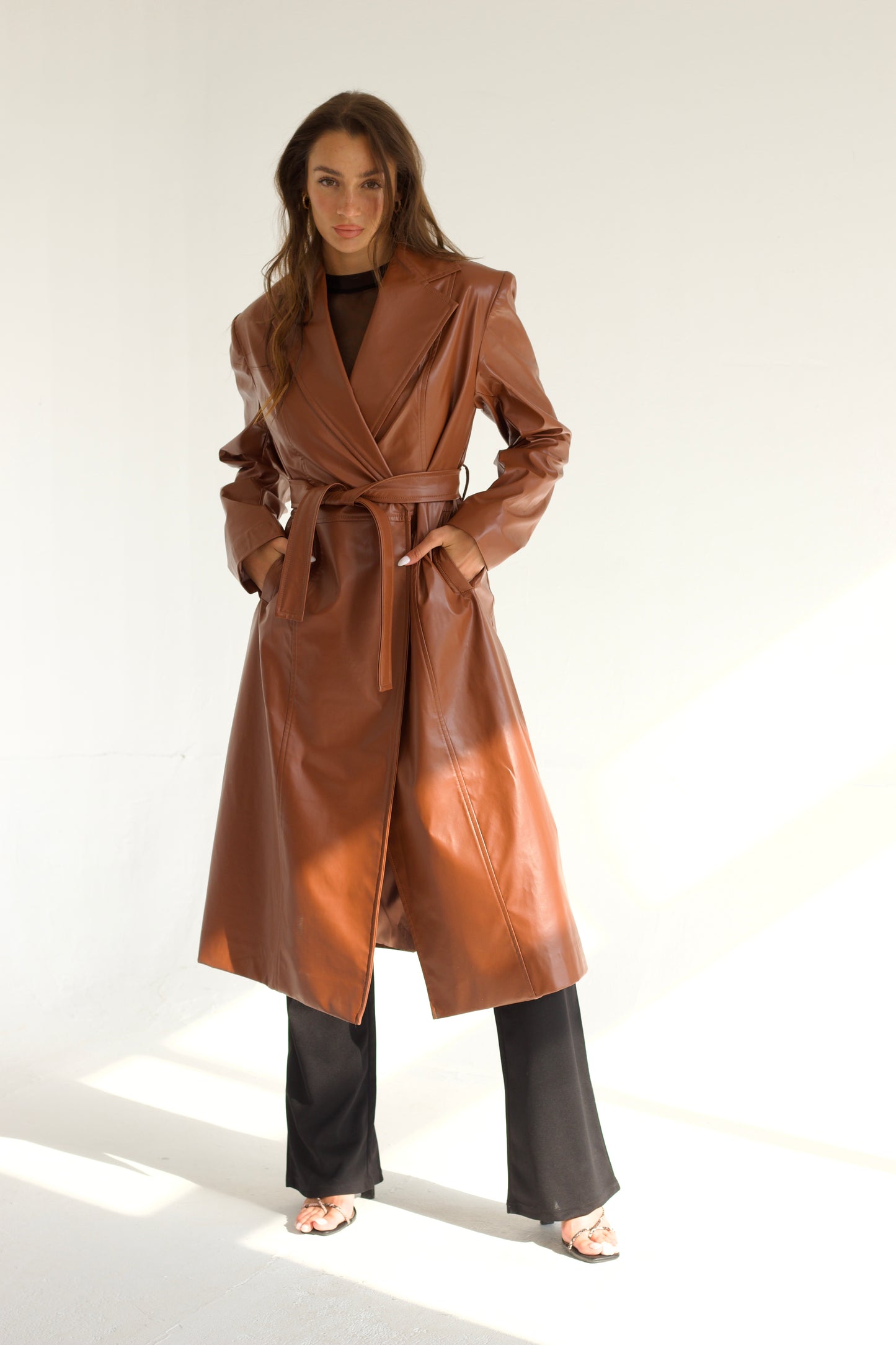 Tiffany Leather Coat