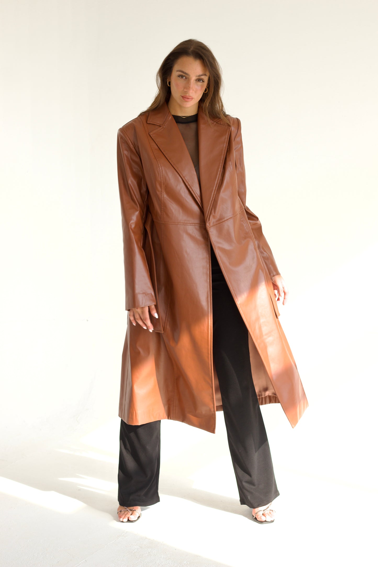 Tiffany Leather Coat