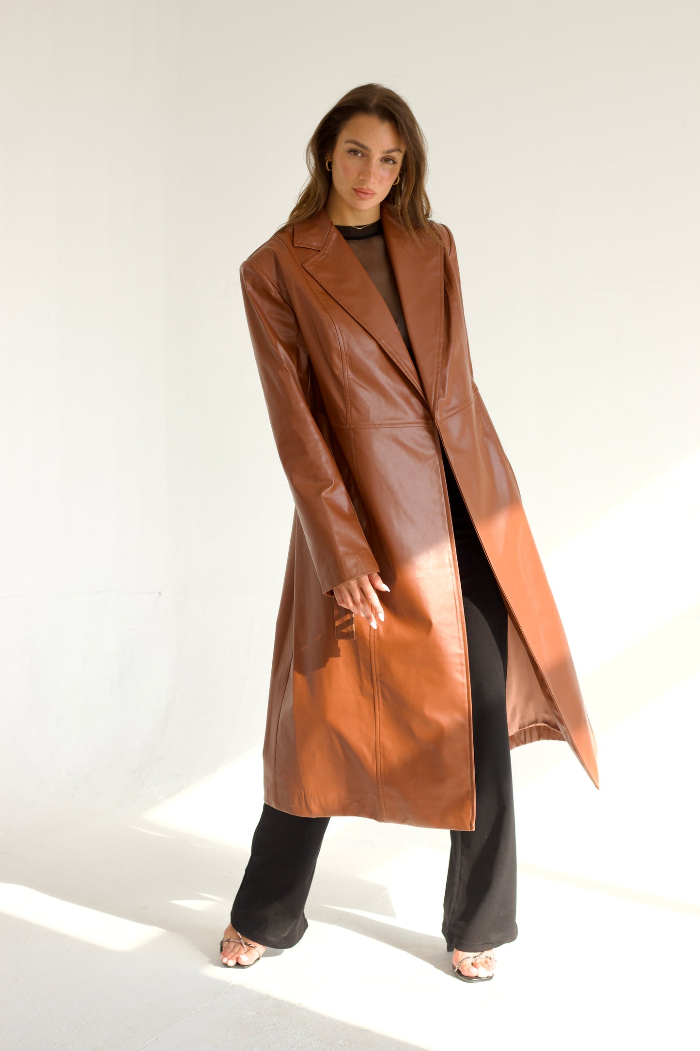 Tiffany Leather Coat