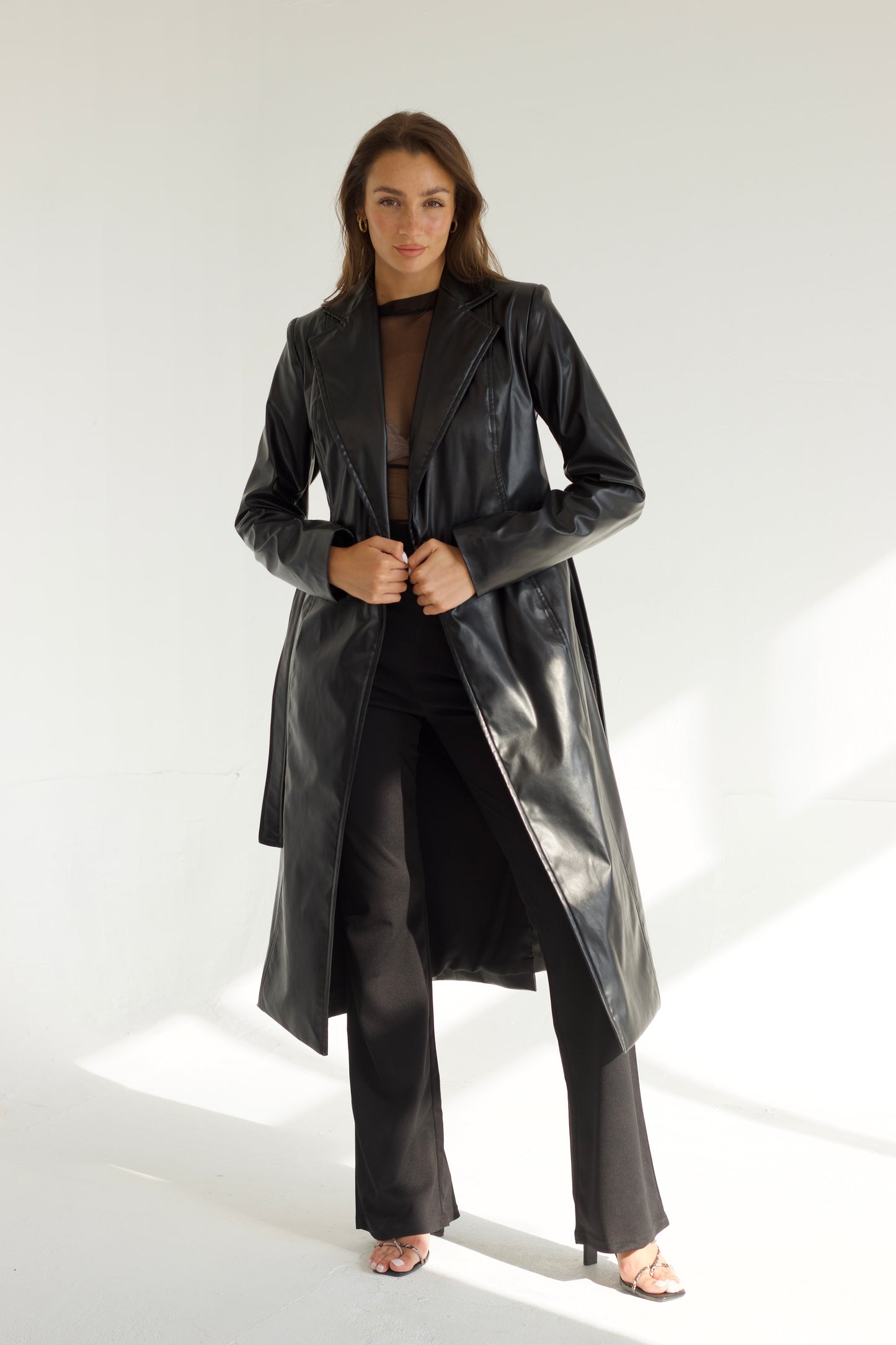 Tiffany Leather Coat