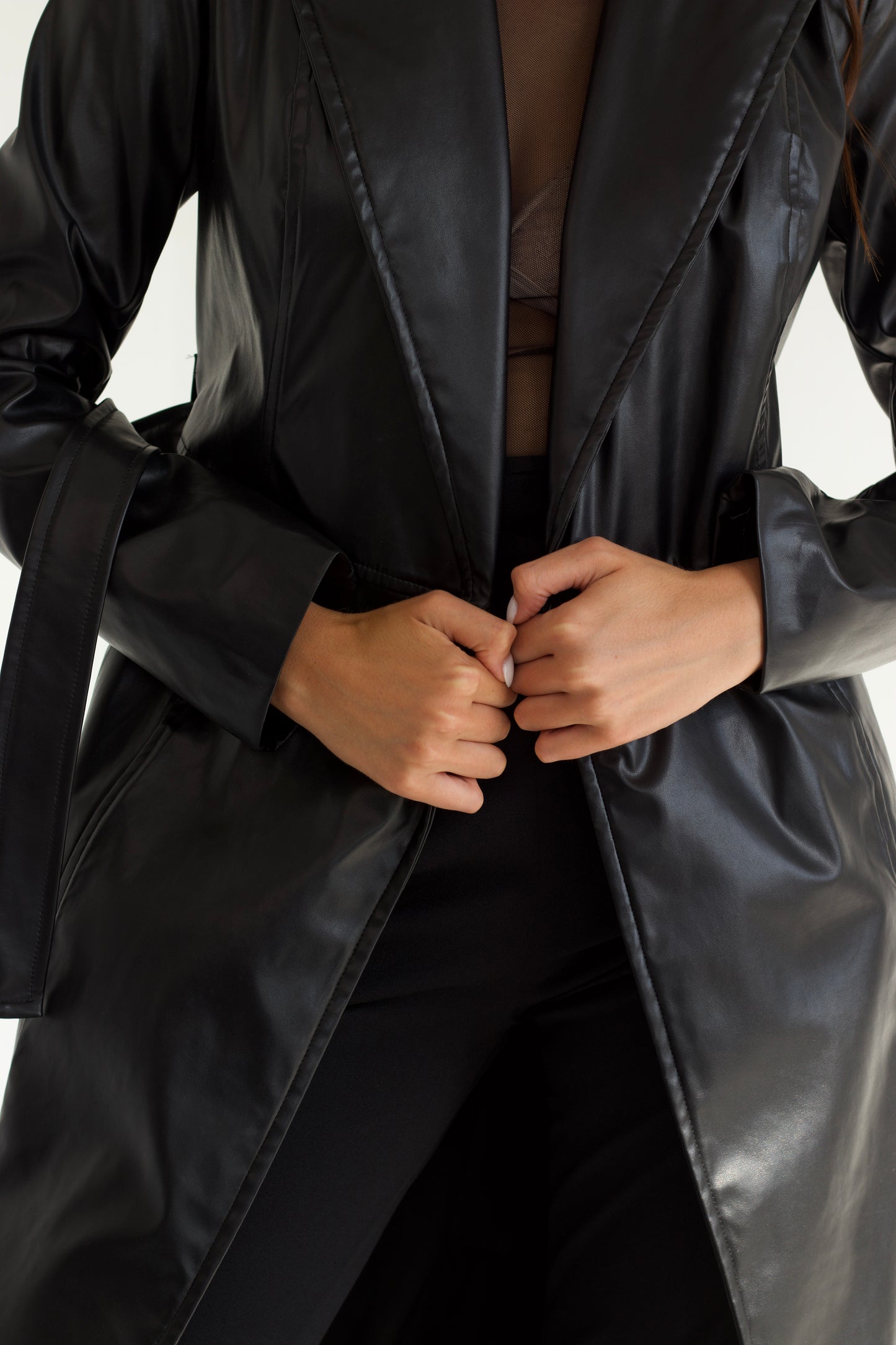 Tiffany Leather Coat