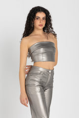 The Crest corset Silver