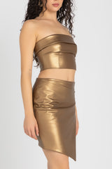 The Crest corset Gold