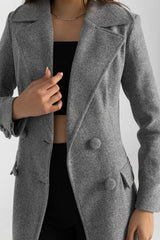 The Monarch Coat — Padded Longline Coat