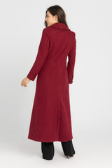 The Monarch Coat Burgundy