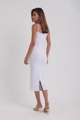 THE PRETTY BASIC DRESS - White