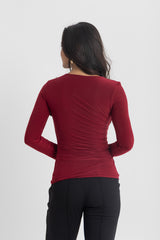 Muse Top - Burgundy