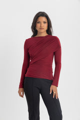 Muse Top - Burgundy