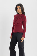 Muse Top - Burgundy