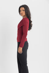 Muse Top - Burgundy
