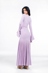 Azalea Dress – Lilac | 10-Meter Dramatic Mermaid Flare