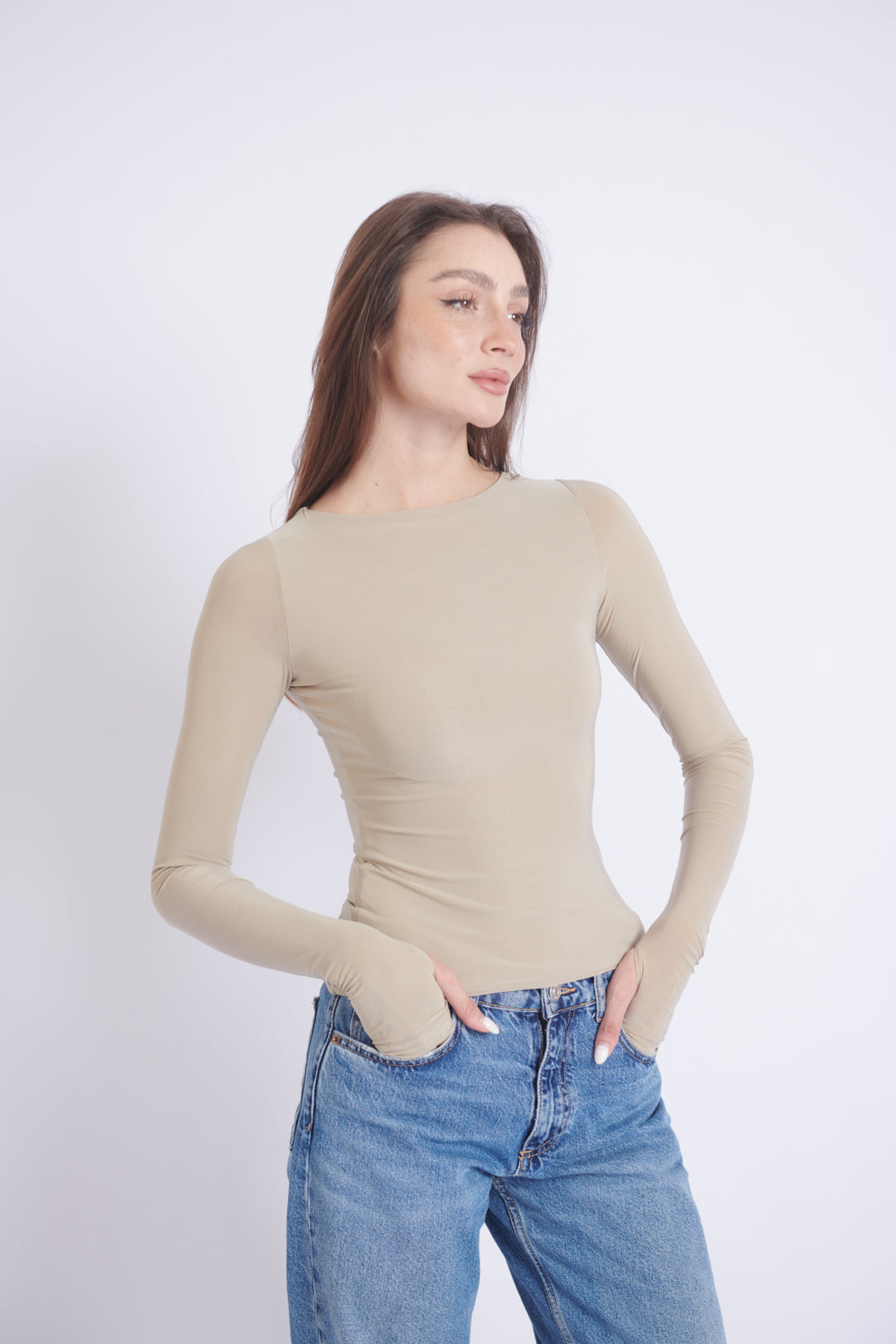 Long Sleeve Basic Top