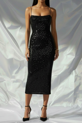Silver Charcoal Cher Dress - Direct Reference