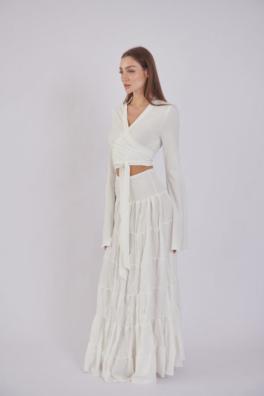 katerina skirt White