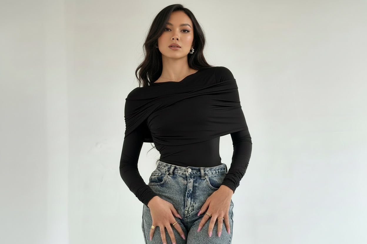 Genevieve Bodysuit — Black