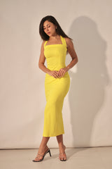 Summer Yellow Marilyn Dress