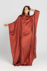 Tina Dress – Brick Red