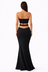 Coral Dress – Black