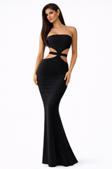 Coral Dress – Black