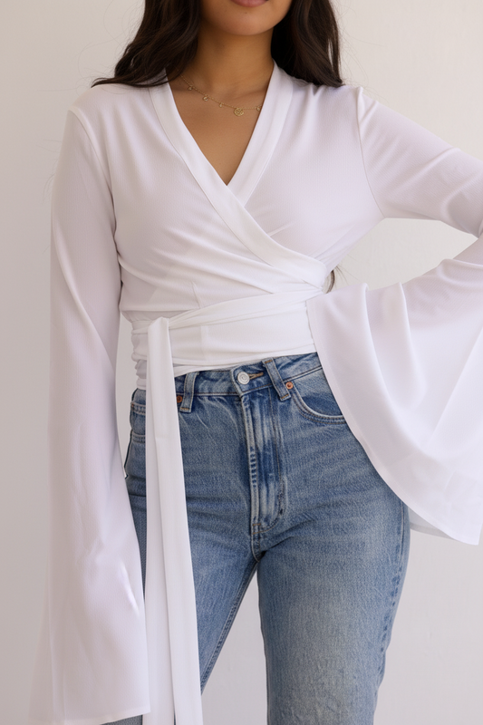 Katerina Summer Blouse – White