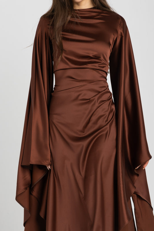 Sun dress Brown