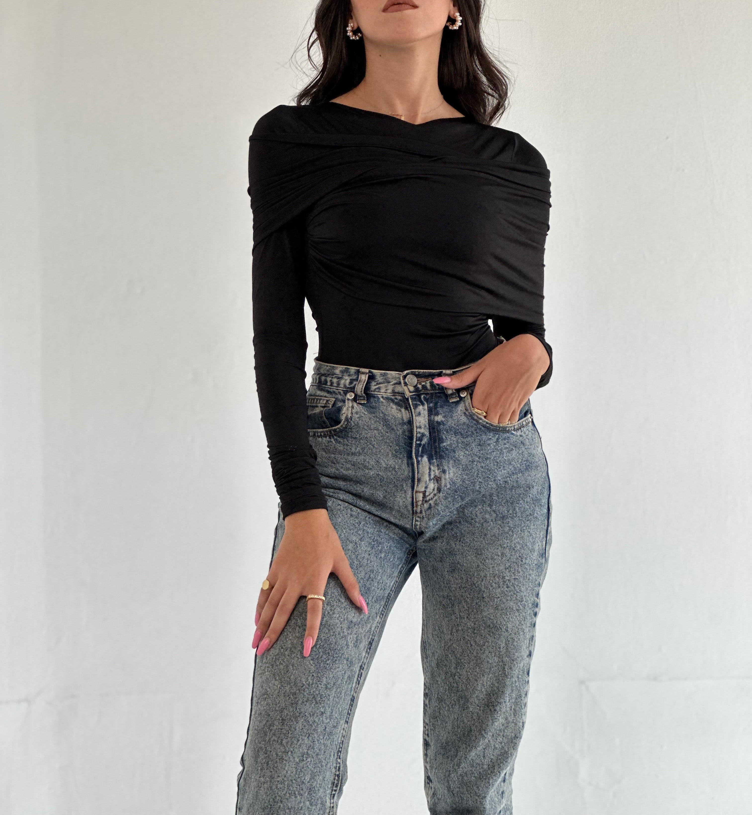 Genevieve Bodysuit — Black