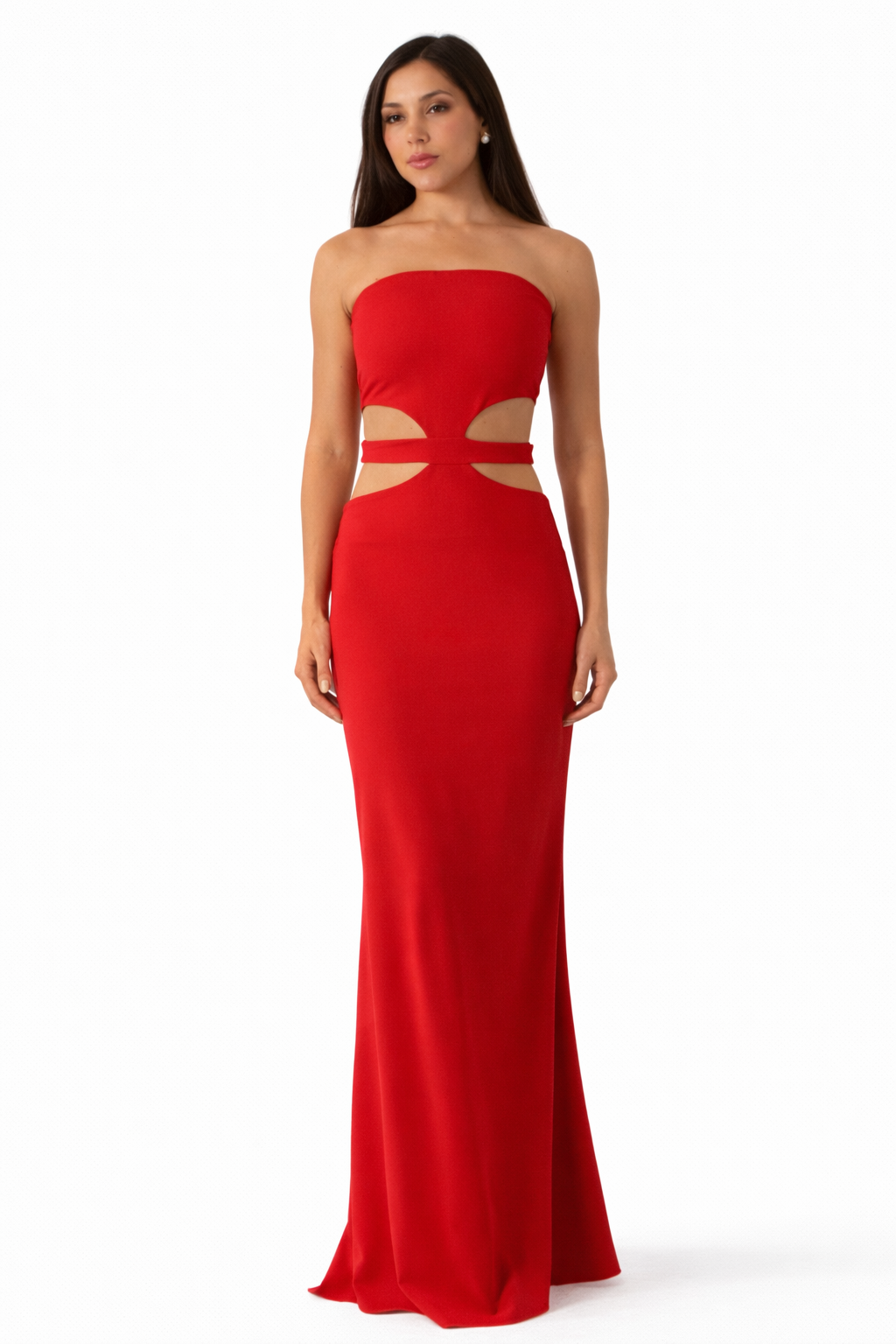 Coral Dress – Red