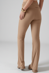 Amelia Ruched Straight Cut Pants - Limited Edition