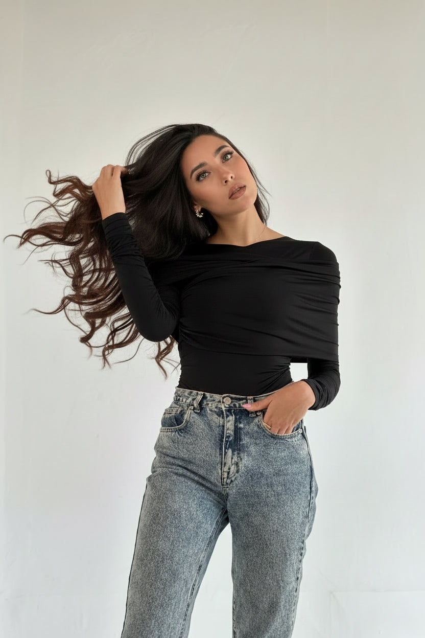 Genevieve Bodysuit — Black