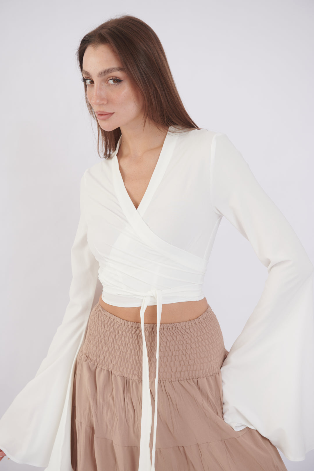 Katerina Summer Blouse – White