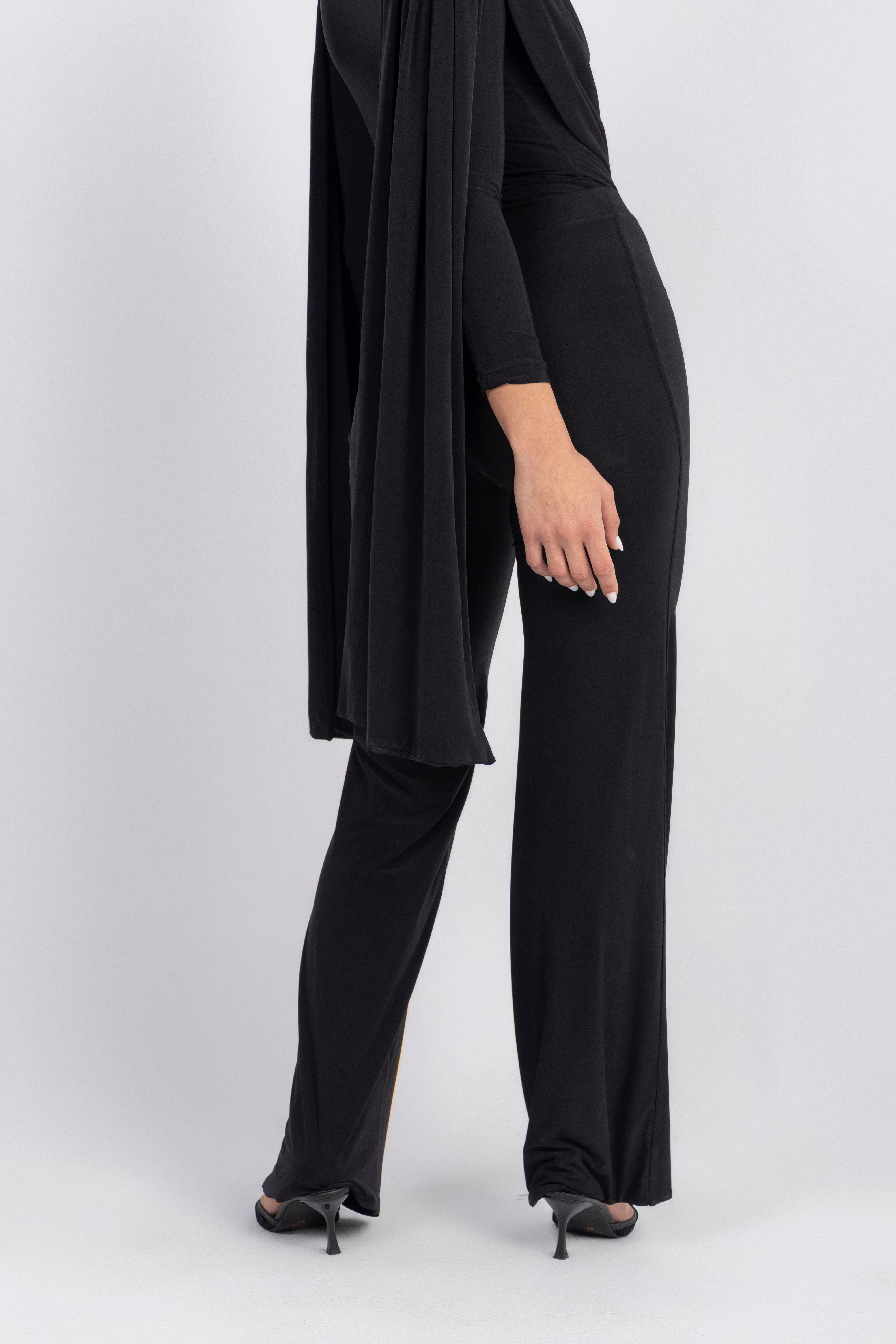 Athena Bodysuit Set — Black