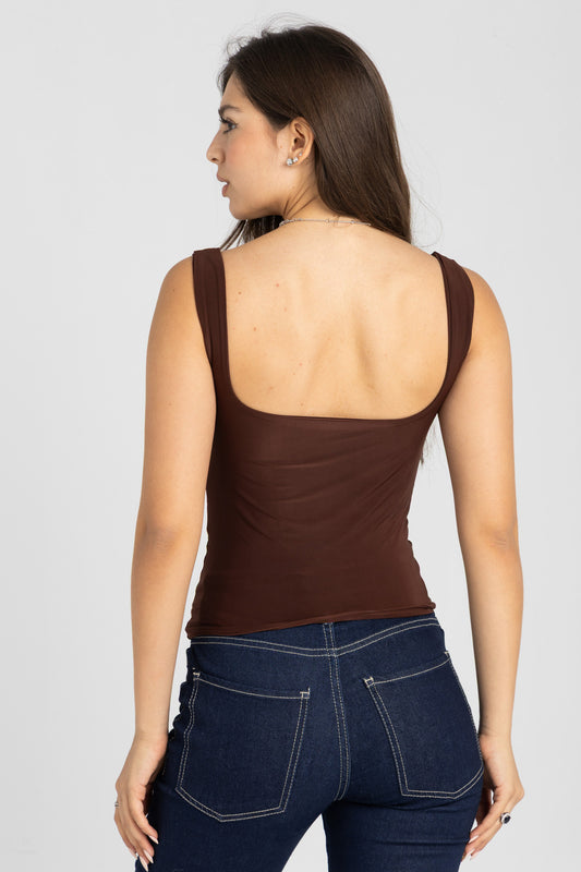 Frame Top – Chocolate Brown