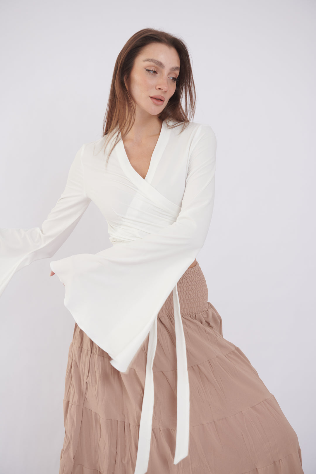 Katerina Summer Blouse – White